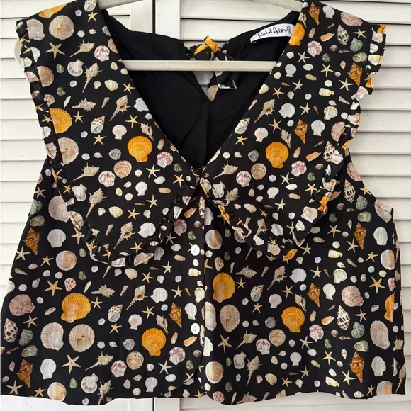 Rachel Antonoff Seashell blouse NWOT - Picture 1 of 5